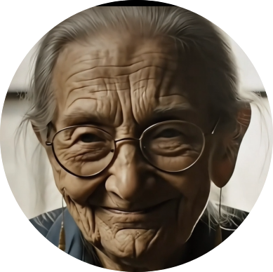 Mabel Leen portrayed at 131 years old